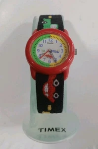 Vintage Timex Analog Teaching Kids Watch, New Battery, learn to tell time, VG - Picture 1 of 14