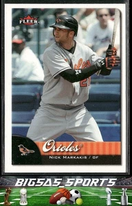 Nick Markakis 2007 Fleer #292 Baltimore Orioles - Imagen 1 de 2
