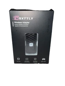 MSXTTLY for Apple iPhone Auto Wireless CarPlay Adapter Car Dongle U2C-AIR - New - Picture 1 of 2