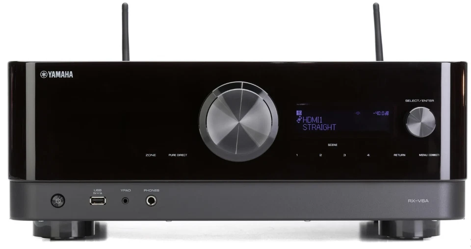 Yamaha RX-V6A 7.2-Channel AV Receiver with 8k HDMI and MusicCast