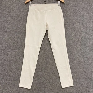 NUEVO Pantalones Uniqlo Mujer Talla Pequeña W26-27 Blanco Legging Elástico 45925 - Imagen 1 de 10