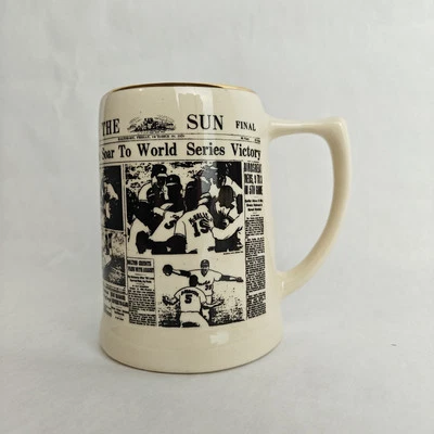 Taza de cerámica de colección "Baltimore Orioles Soar To World Series Victory" hecha en EE. UU. Foto 1 de 4