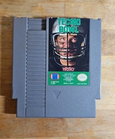 Tecmo Bowl (Nintendo Entertainment System, 1989) NES - Authentic - Tested!