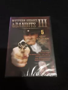 Western Heroes & Bandits III DVD - 5 Western Movies Unsealed - Picture 1 of 3