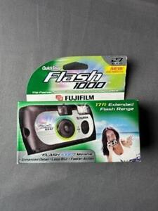 Fujifilm Quick Snap Flash 1000 Disposable Camera 27 Exp 2005 NEW ssc
