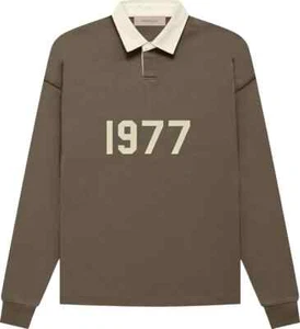 Fear Of God Essentials Henley Rugby Wood (192SU222014F) Men's Size S-2XL - Picture 1 of 2