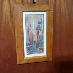 Parker Lee Artist Vintage Framed Print - Picture 1 of 7
