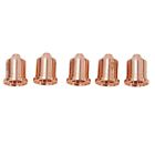 High Performance Plasma Cutter Nozzle Tips For Max65 Cutting Torch Set Of 5