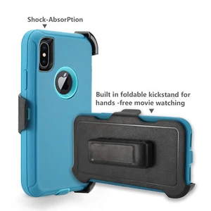 Custodia solida per iPhone 7 case / custodia iphone 7 plus / custodia iphone x con clip - Foto 1 di 3