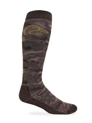 Paquete de 1 par de calcetines altos camuflados 40 % lana merino Ducks Unlimited para hombre Foto 1 de 4
