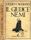 Il giudice Nemi. . Giulio Caggiano. 1930. VED.