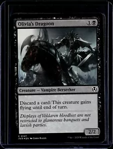 Olivia's Dragoon - 127 - Foil - INR - NM - MTG Magic the Gathering - Picture 1 of 1
