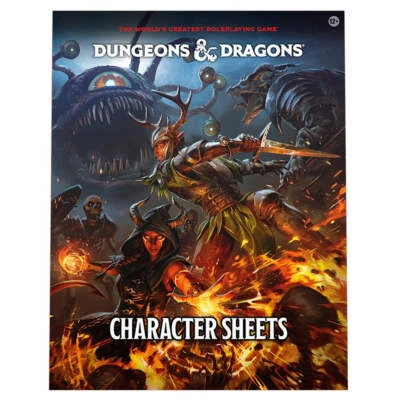 Dungeons & Dragons D&D 2024 Character Sheets - image 1 of 2