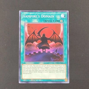 Yugioh TCG - Vampire's Domain - MP19-EN241 - Casi nuevo - 1ª edición - Hechizo común 2021 - Imagen 1 de 6