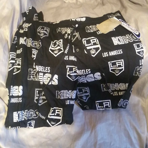 RARE BRAND NEW LOS ANGELES KINGS PANTS SIZE L MENS W@W L@@K Cover