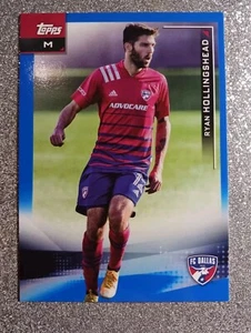 2021 Topps Soccer RYAN HOLLINGSHEAD #1 BLUE /99 MLS FC Dallas - Picture 1 of 2