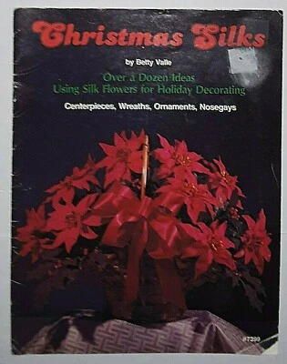 Sete di Natale 1980 di Betty Valle #7399 Fiori di seta natalizi (copertine sciolte) - Immagine 1 di 3
