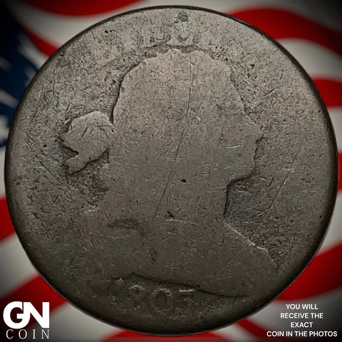 1803 Draped Bust Large Cent Q7302 Cover