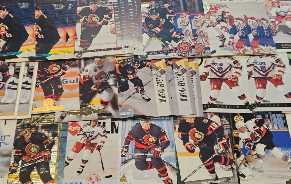 ALEXEL YASHIN HOCKEY CARDS YOU PICK SEE SCANS OF EVERY CARD - Image 1 of 1