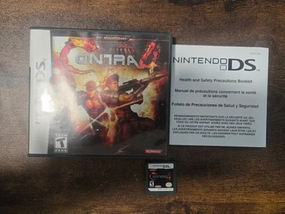 Authentic Contra 4 Cart and Case No Manual Nintendo DS - Image 1 of 3