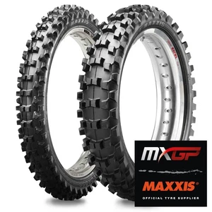Maxxis MX-ST+ Tyres - Matched Pair - 60/100x12 + 275x10 - 50cc Auto MotoX Tyres - Picture 1 of 1