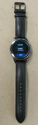 Samsung Gear S2 Classic Black Leather SM-R735T 0827-02M - Image 1 of 4