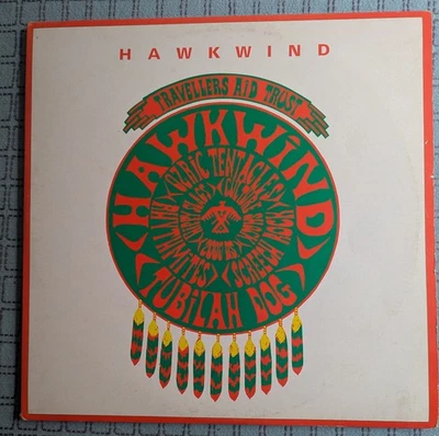 Hawkwind - Travellers Aid Trust - 1988 Dble Vinyl LP - Cleaned -Plays Flawlessly - Image 1 of 4
