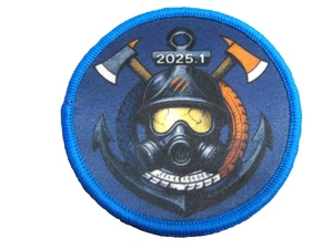 ECUSSON BMPM LES MARINS POMPIERS DE MARSEILLE SCRATCH AU DOS 80MM - Picture 1 of 1