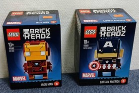 LEGO BrickHeadz 41589 41590 Iron Man 2pcs Set Unopened
