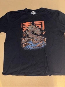 T-Shirt Sushi Dragon schwarz 2XL Anime 26x29 - Bild 1 von 4