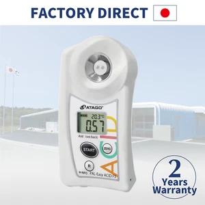 ATAGO Official Site Pocket Acidity Meter Multi Fruits PAL-Easy ACIDF5 Master Kit - Picture 1 of 2