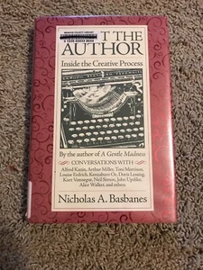 BASBANES ABOUT THE AUTHOR 2010 1ST ED HC/DJ Former Library Stamp FAMOUS WRITERS - Picture 1 of 12