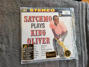 LOUIS ARMSTRONG SATCHMO PLAYS KING OLIVER AUDIO FIDELITY NEW SEALED - Imagen 1 de 2