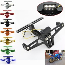 Fit For Kawasaki Z1000 ZXR 750 Z900RS Rear Light Fender License Plate Bracket 
