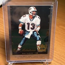 1999 Upper Deck Century Legends Epic Milestones Football Card #EM5 Dan Marino