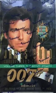 James Bond Connoisseur's Collection volume 3 carte scatola sigillata di Inkworks, 1997 - Foto 1 di 1