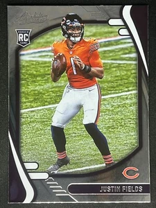 JUSTIN FIELDS 2021 Panini Absolute Base Rookie RC #108 | Bears - Picture 1 of 2