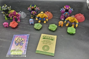 Lotto Snailiens 1992 Supersonic Shell Fighters Roosevelt / Jefferson / Armokillo - Foto 1 di 16