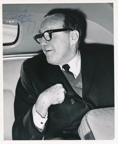 Jack Benny- Vintage Signed Photograph Cover