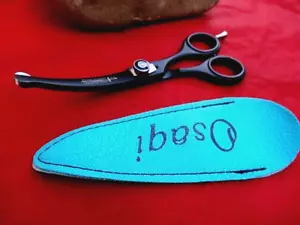 5.5" Quality Pet UPWARD CURVED Scissors dog/cat grooming_ BALL ROUND SAFETY TIP - Picture 1 of 8