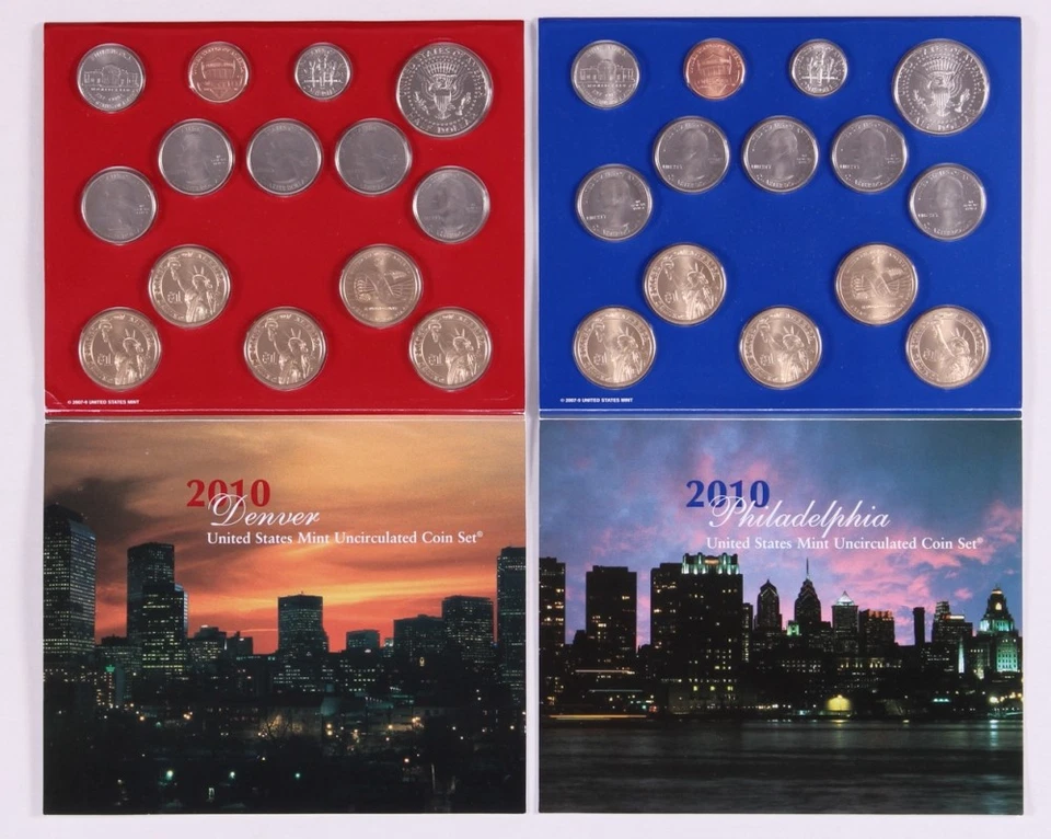2010 United States Mint Uncirculated 28 Coin Set  (U10) - Image 1 of 1