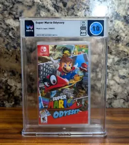 WATA 10 A++ Super Mario Odyssey Nintendo Switch Sealed Graded 2017 Release - Picture 1 of 4