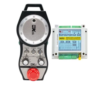 STWGP 6 Axis MPG Pendant CNC Wireless Handwheel Manual Pulse Generator+Receiver - Picture 1 of 7