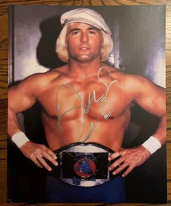 Austin Idol SIGNED 8x10 Color Photo with/ Title-NWA, CWA, WCW, Georgia - Picture 1 of 1