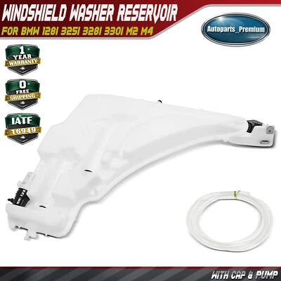 Depósito de lavadora de parabrisas con bomba y tapa para BMW F30 328i 330i F32 428i F22 F23 Foto 1 de 4
