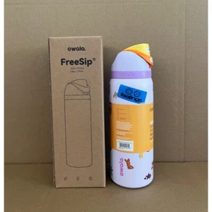 Owala FreeSip Insulated Stainless Steel Water Sports Bottle,32 Oz,Strawberry 🥇 - Picture 1 of 5
