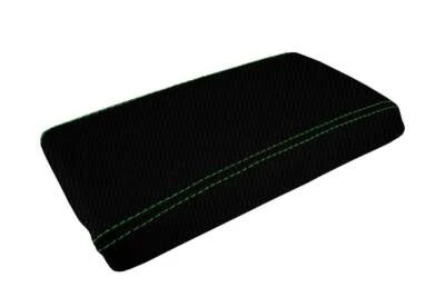 Cubierta de tapa de consola de fibra de carbono para Nissan 300ZX Z32 1990-1996 puntada verde Foto 1 de 4