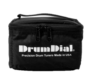 DrumDial Drum Tuner Nylon Carry Case w/ Foam Interior and Handle - Picture 1 of 2