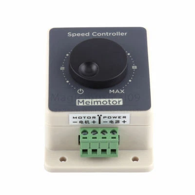 DC 12V 24V 36V 48V 20A Waterproof Motor Speed Controller Speed Regulator - Image 1 of 4