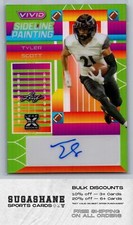 2023 Leaf Vivid SP-TS1 Tyler Scott Auto RC /4  Cincinnati Bears Football Card